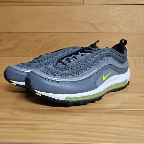 Nike Air Max 97 Size 9 Smoke Grey Volt White Black Running Shoe DJ6885-001 main image 9